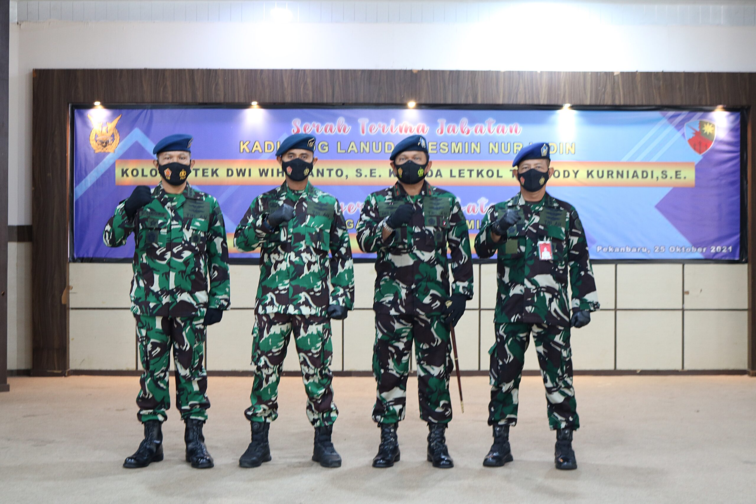 Jabatan Baru Kadispotdirga Lanud RSN Resmi Dijabat