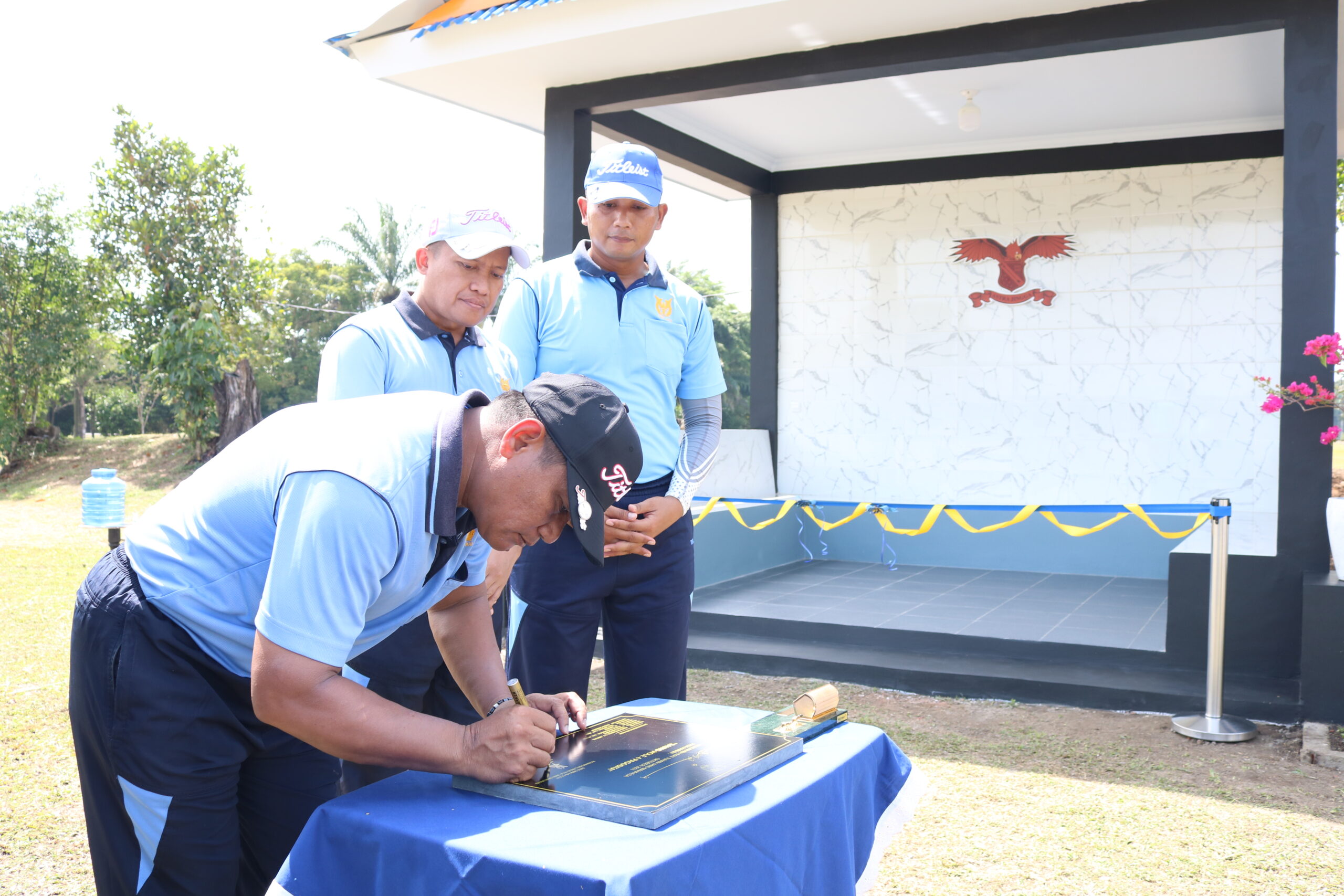 Danlanud Rsn Resmikan Saung Hole 4 Pagosita Karya Astra Jingga