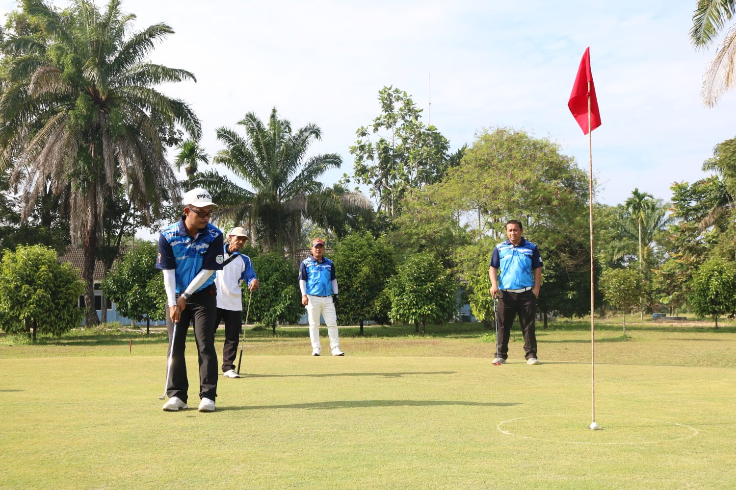 Jelang HUT Ke-76 TNI, Lanud Rsn Gelar Golf Danlanud Cup
