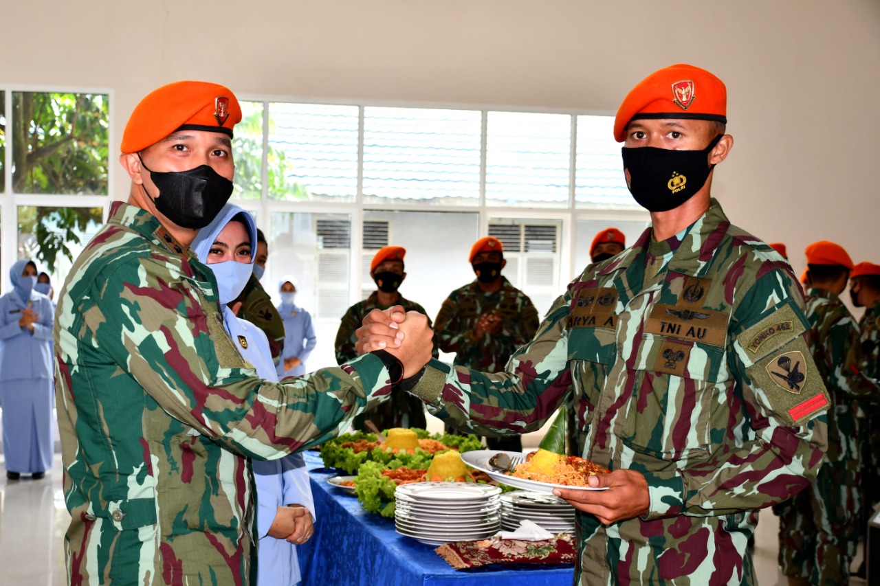 YONKO 462 PASKHAS LAKSANAKAN UPACARA HUT KORPASKHAS KE-74 TAHUN 2021 SECARA VIRTUAL