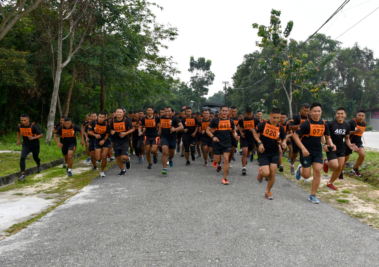 YONKO 462 PASKHAS MELAKSANAKAN KESAMAPTAAN JASMANI SEMESTER II TAHUN 2021