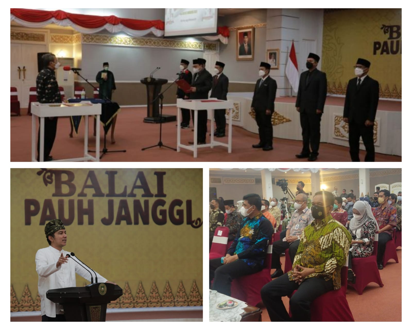 Kapen Lanud Rsn Hadiri Pelantikan KPID Riau