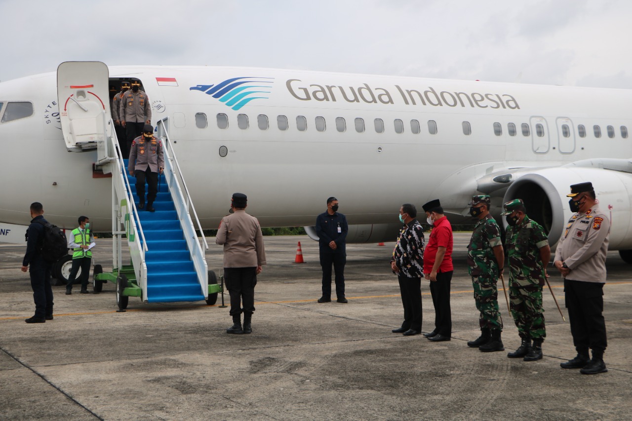 Danlanud Rsn Sambut Kuker Kapolri